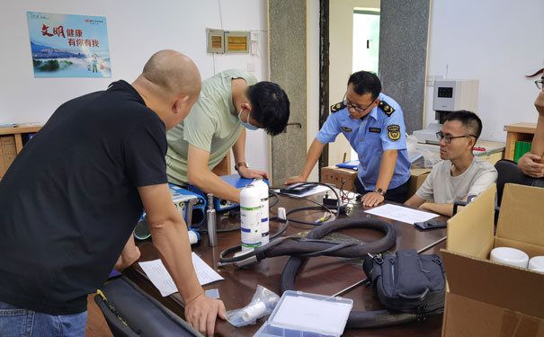 杭州建德環(huán)境監(jiān)測站PF-300非甲烷總烴分析儀交貨培訓(xùn) 杭州建德環(huán)境監(jiān)測站PF-300非甲烷總烴分析儀交貨培訓(xùn)